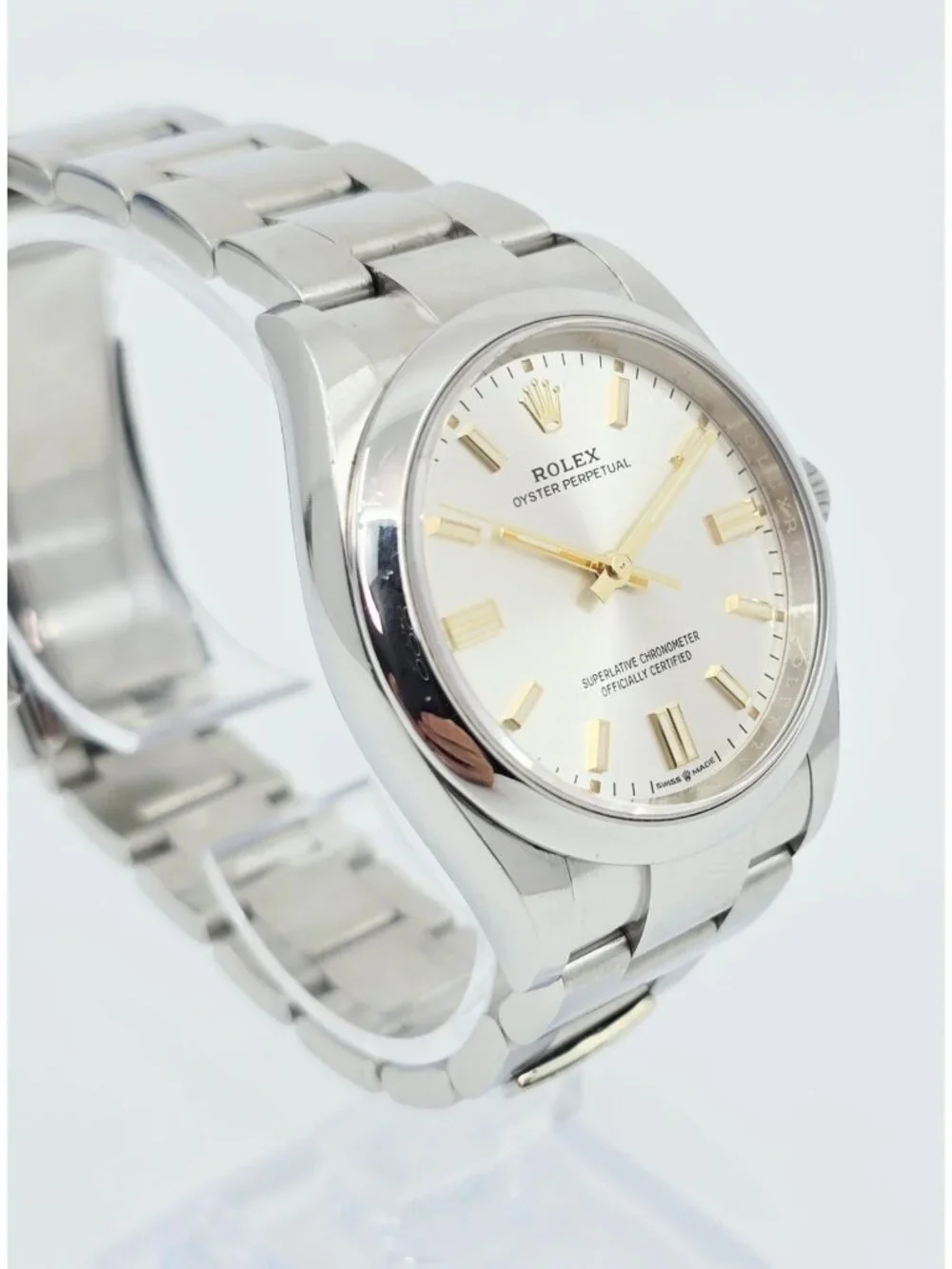 Rolex 126000 Oyster Perpetual 36mm Dominos Pizza Mens Watch in Silver Steel 2020
